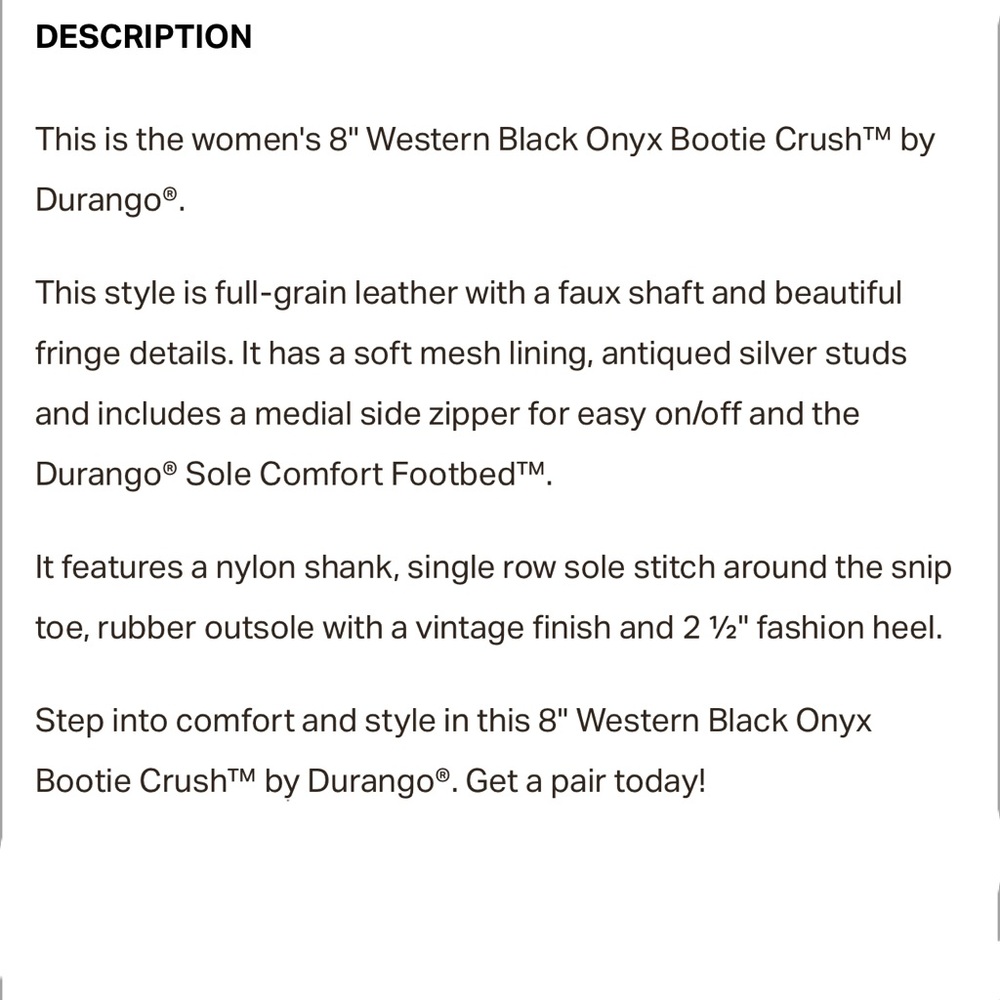 Durango western cowboy boots - Picture 9 of 12